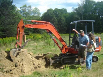 Septic system design and installation